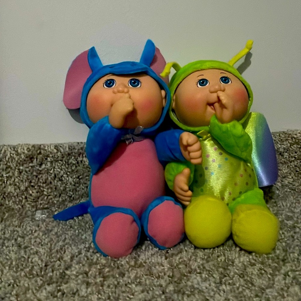 Two Cute Cabbage Patch Dolls